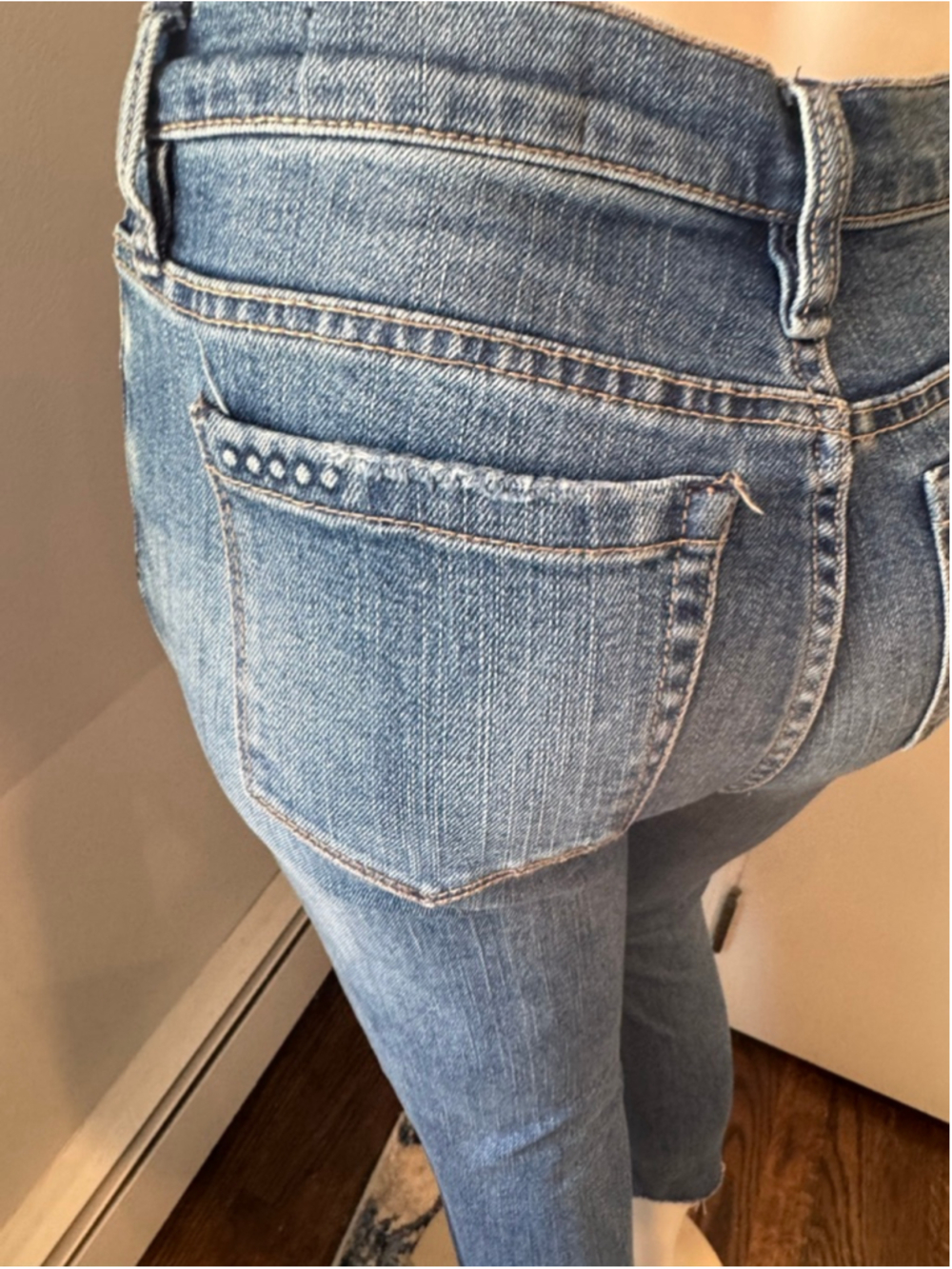 Blank NYC | The Madison Crop High-Rise Denim in Gnarly | Size 26 - Picture 11 of 11